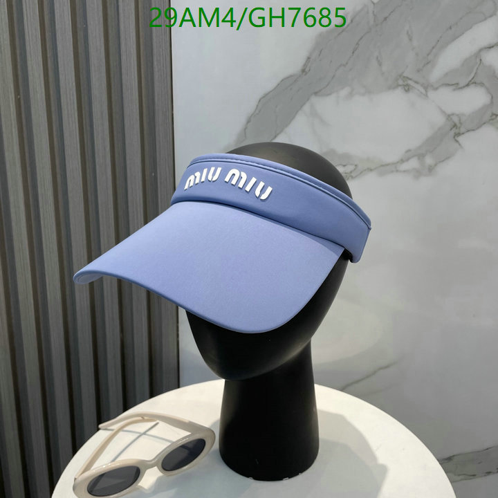 Cap-(Hat)-Miu Miu Code: GH7685 $: 29USD