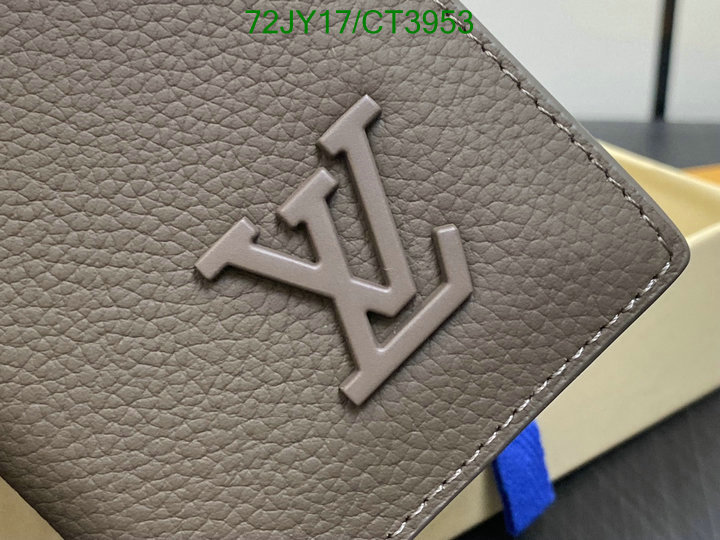 LV Bag-(Mirror)-Wallet- Code: CT3953 $: 72USD