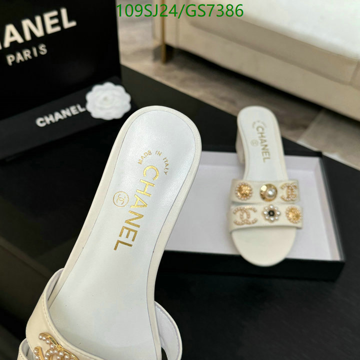Women Shoes-Chanel Code: GS7386 $: 109USD