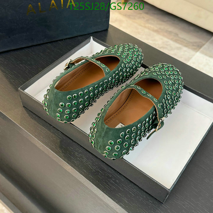 Women Shoes-ALAIA Code: GS7260 $: 125USD