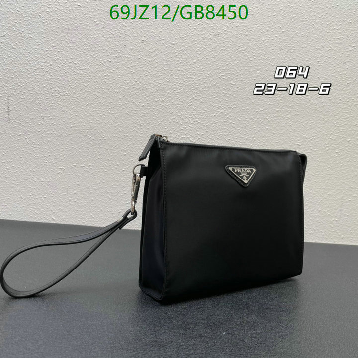 Prada Bag-(4A)-Clutch- Code: GB8450 $: 69USD