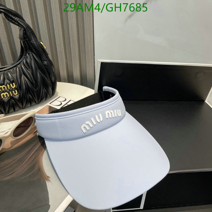 Cap-(Hat)-Miu Miu Code: GH7685 $: 29USD