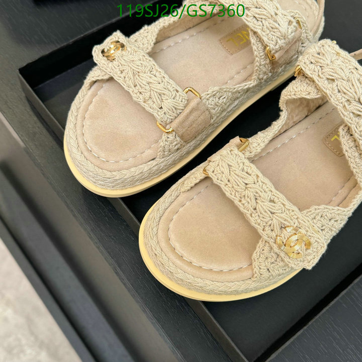 Women Shoes-Chanel Code: GS7360 $: 119USD