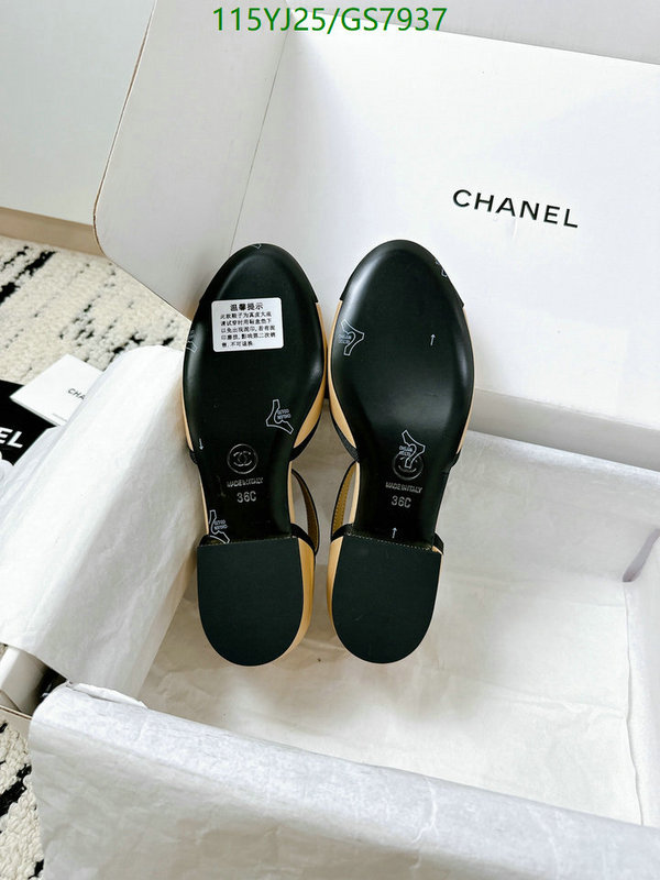 Women Shoes-Chanel Code: GS7937 $: 115USD