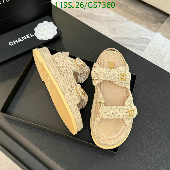 Women Shoes-Chanel Code: GS7360 $: 119USD