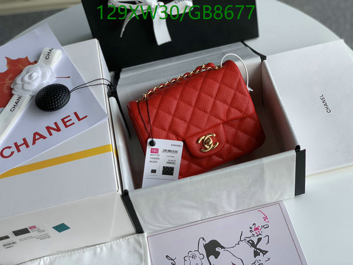 Chanel Bag-(Mirror)-Crossbody- Code: GB8677 $: 129USD