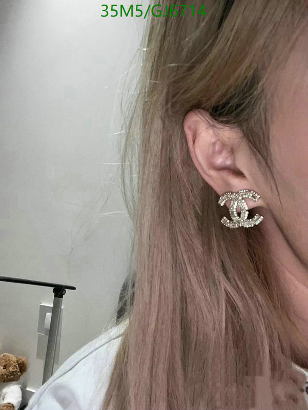 Jewelry-Chanel Code: GJ6714 $: 35USD