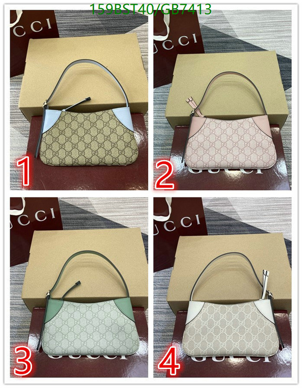 Gucci Bag-(Mirror)-Handbag- Code: GB7413 $: 159USD