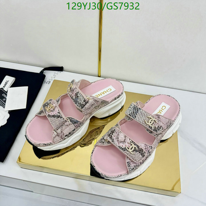 Women Shoes-Chanel Code: GS7932 $: 129USD