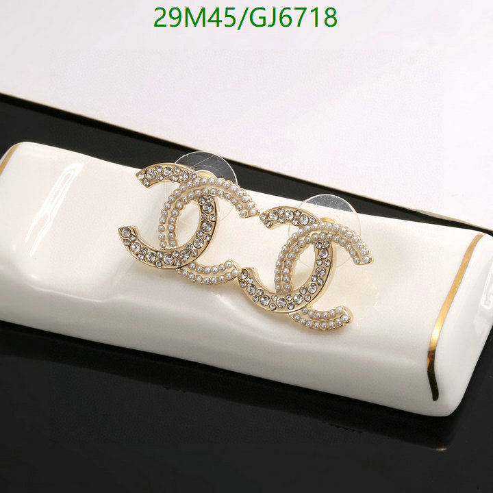 Jewelry-Chanel Code: GJ6718 $: 29USD