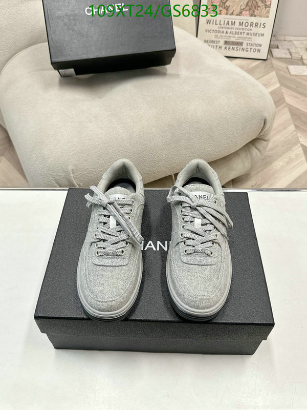 Men shoes-Chanel Code: GS6833 $: 109USD
