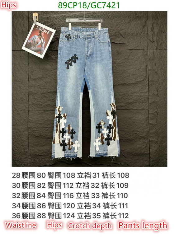 Clothing-Chrome Hearts Code: GC7421 $: 89USD