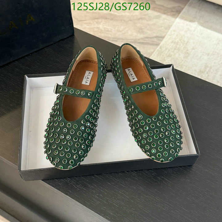 Women Shoes-ALAIA Code: GS7260 $: 125USD