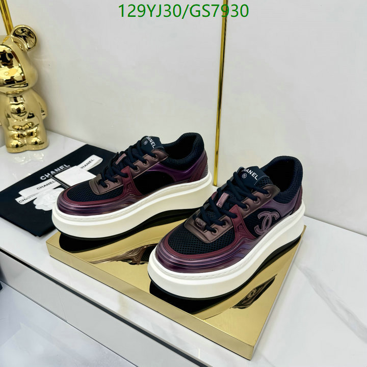 Women Shoes-Chanel Code: GS7930 $: 129USD