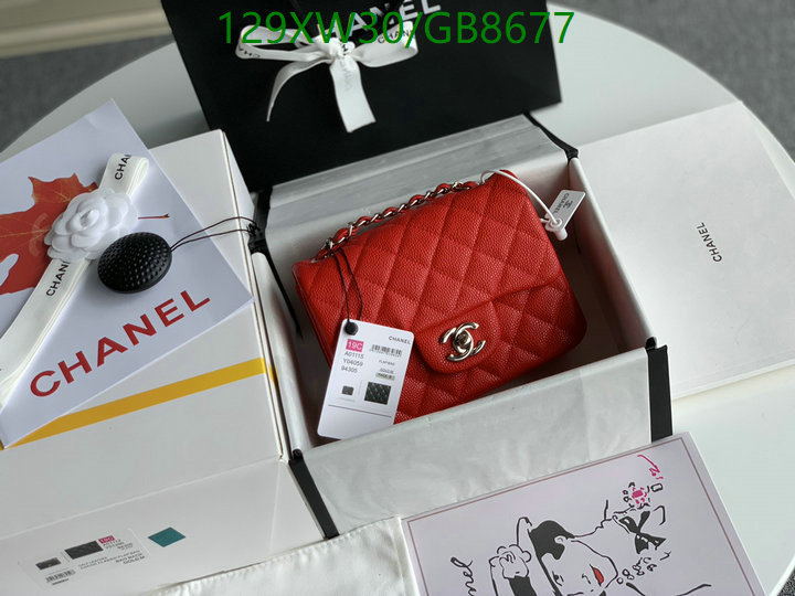 Chanel Bag-(Mirror)-Crossbody- Code: GB8677 $: 129USD