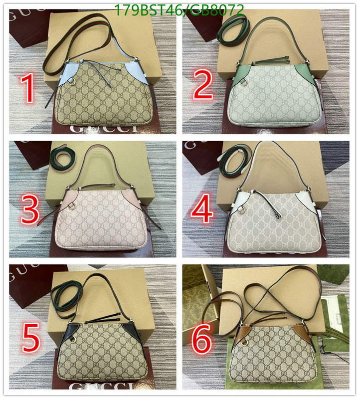 Gucci Bag-(Mirror)-Crossbody- Code: GB8072 $: 179USD