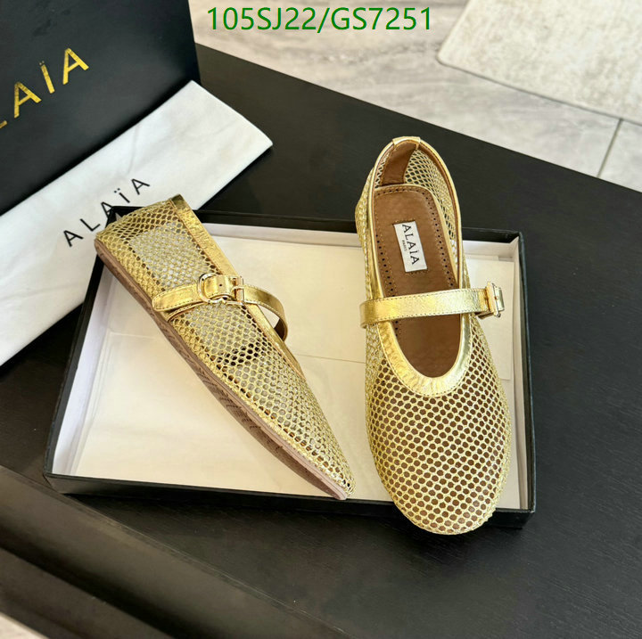 Women Shoes-ALAIA Code: GS7251 $: 105USD
