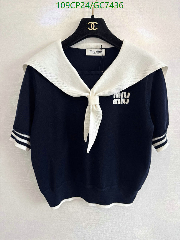 Clothing-MIUMIU Code: GC7436 $: 109USD