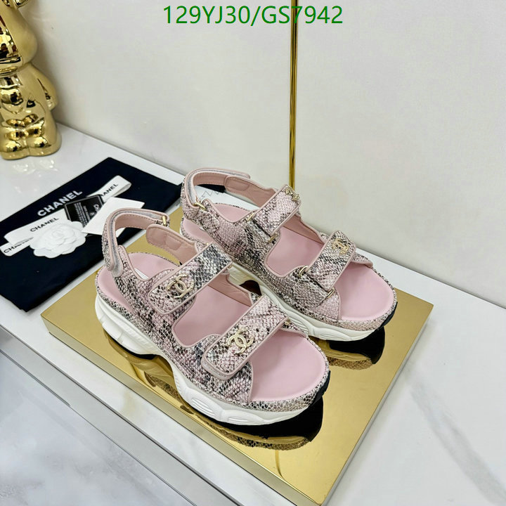 Women Shoes-Chanel Code: GS7942 $: 129USD