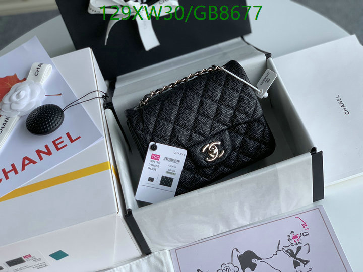 Chanel Bag-(Mirror)-Crossbody- Code: GB8677 $: 129USD