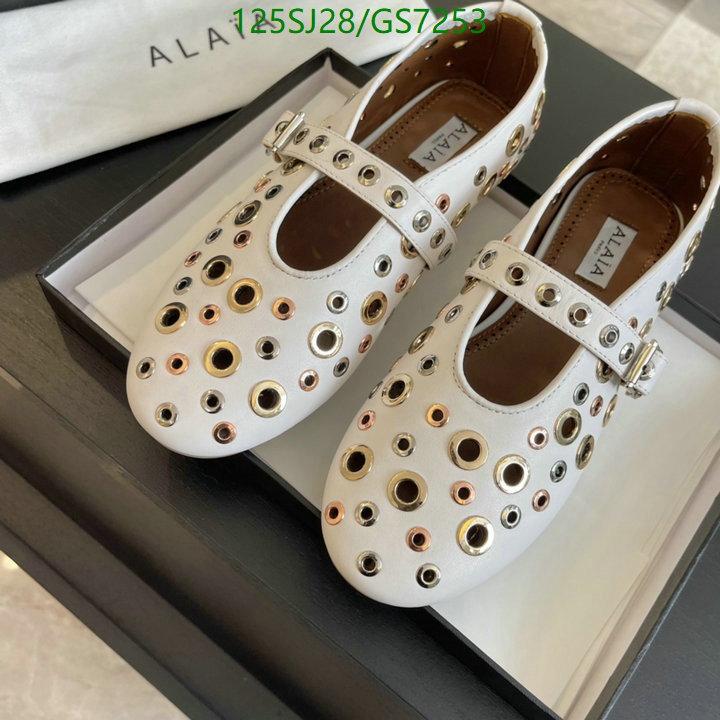 Women Shoes-ALAIA Code: GS7253 $: 125USD