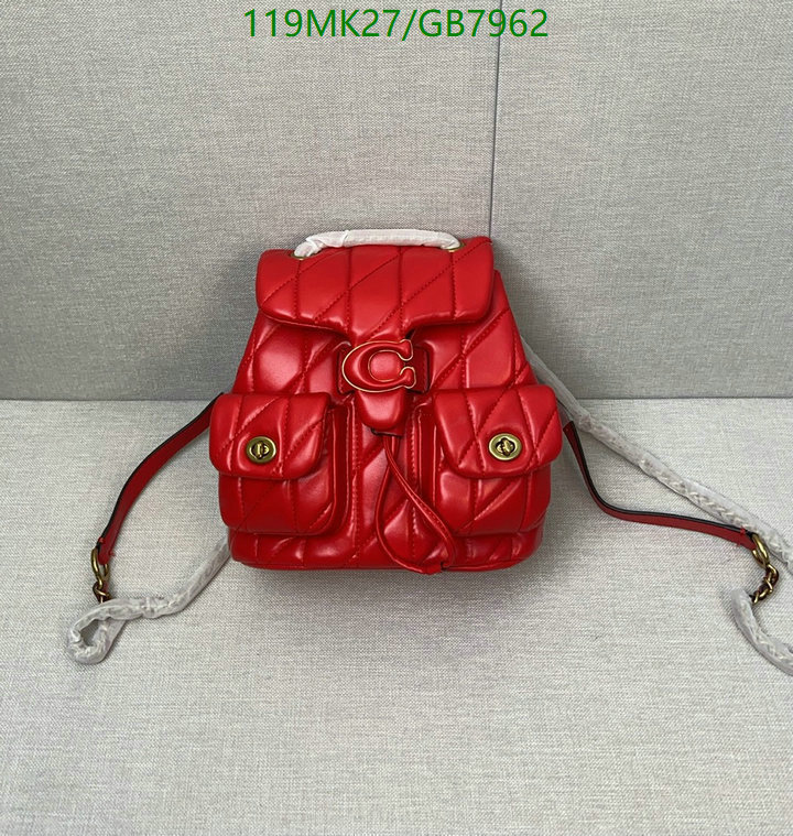 Coach Bag-(4A)-Backpack- Code: GB7962 $: 119USD