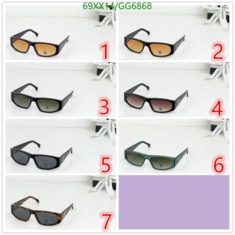 Glasses-Chanel Code: GG6868 $: 69USD