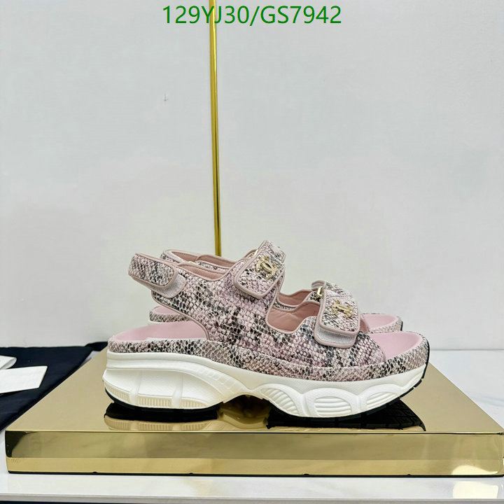 Women Shoes-Chanel Code: GS7942 $: 129USD