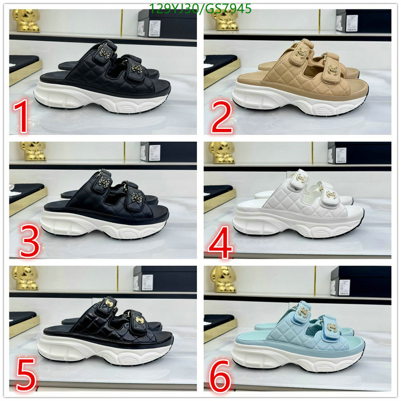 Women Shoes-Chanel Code: GS7945 $: 129USD