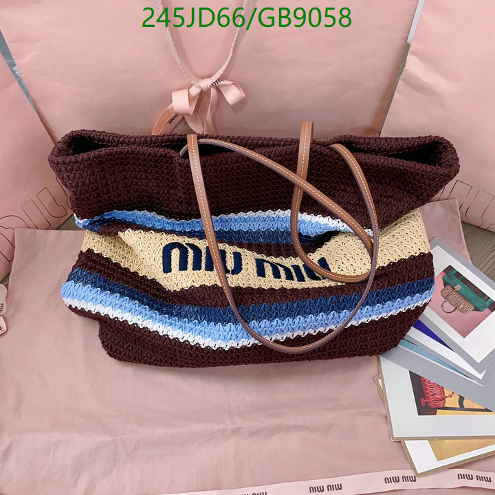 Miu Miu Bag-(Mirror)-Tote Bag Code: GB9058 $: 245USD