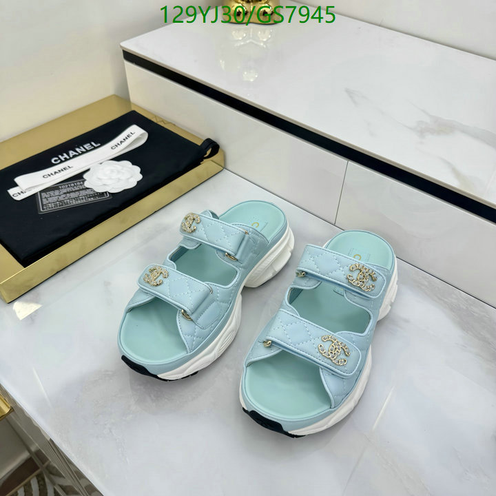 Women Shoes-Chanel Code: GS7945 $: 129USD