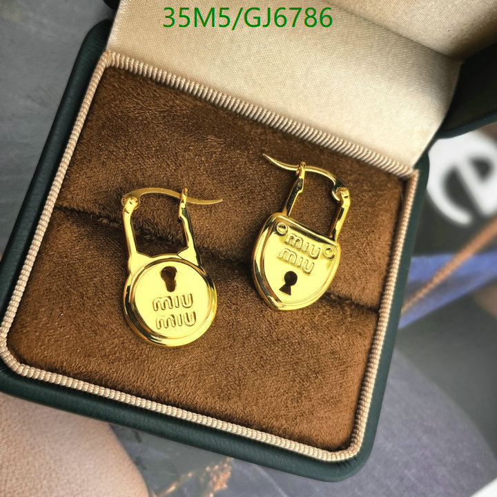 Jewelry-MiuMiu Code: GJ6786 $: 35USD