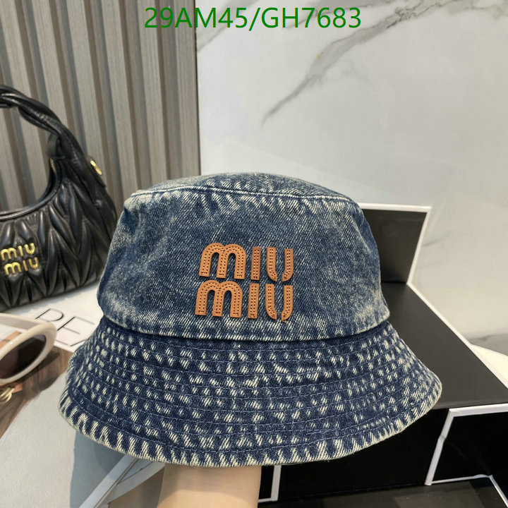 Cap-(Hat)-Miu Miu Code: GH7683 $: 29USD