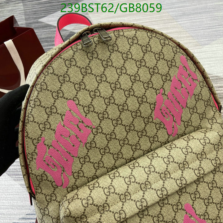 Gucci Bag-(Mirror)-Backpack- Code: GB8059 $: 239USD