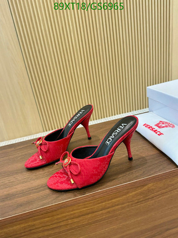 Women Shoes-Versace Code: GS6965 $: 89USD