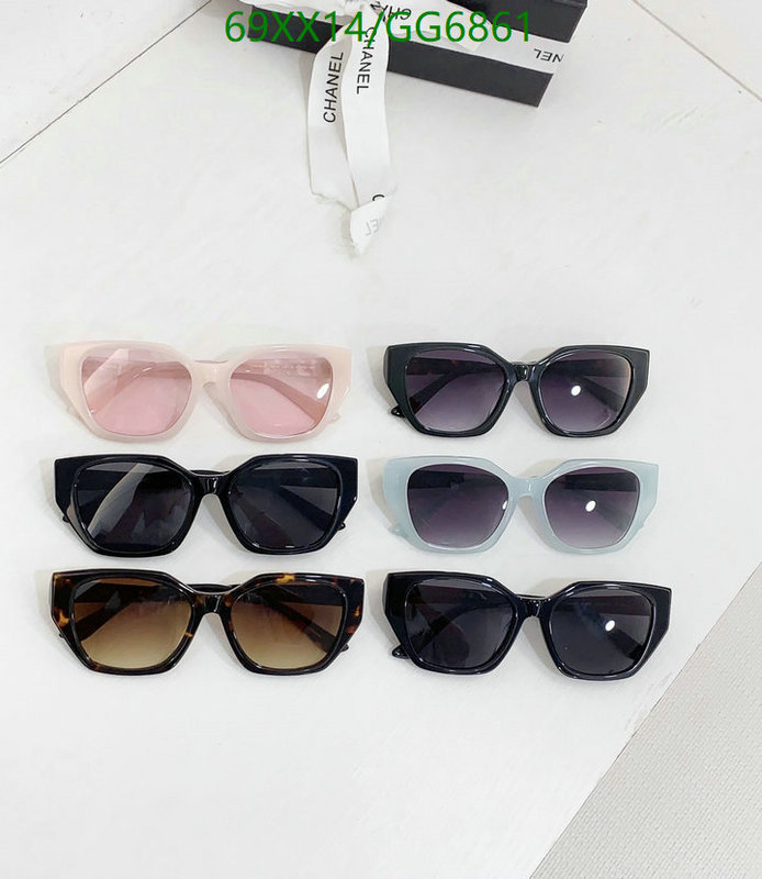 Glasses-Chanel Code: GG6861 $: 69USD