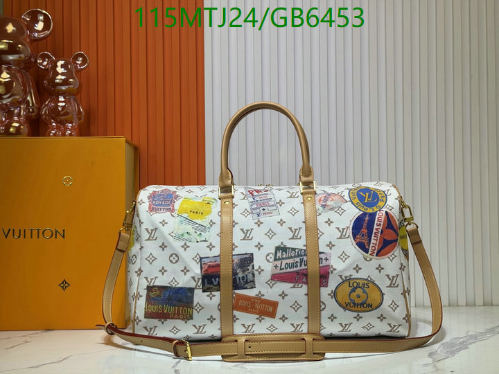 LV Bag-(4A)-Keepall BandouliRe 45-50- Code: GB6453 $: 115USD