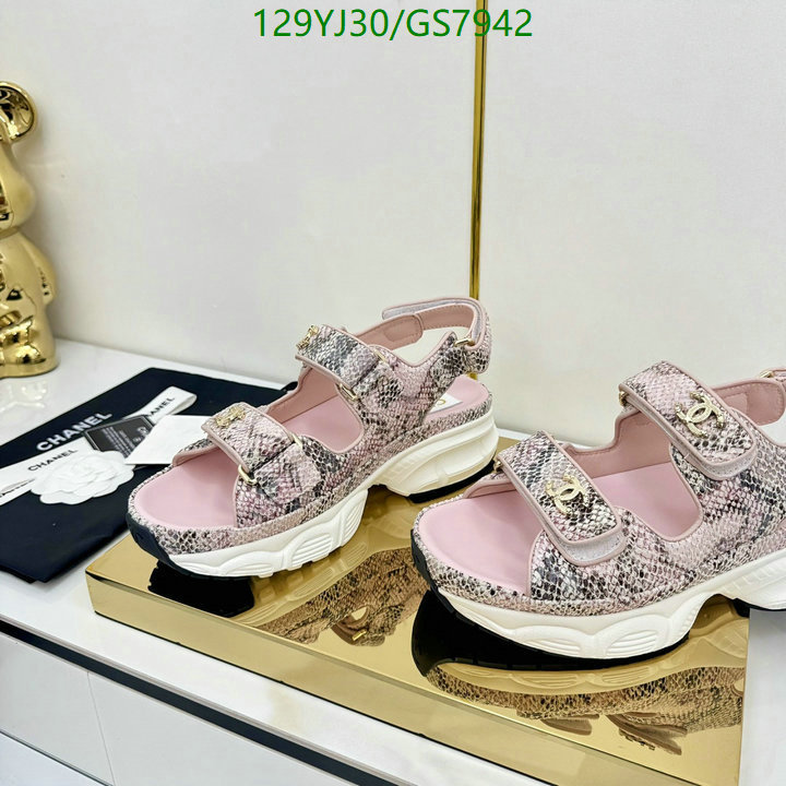 Women Shoes-Chanel Code: GS7942 $: 129USD