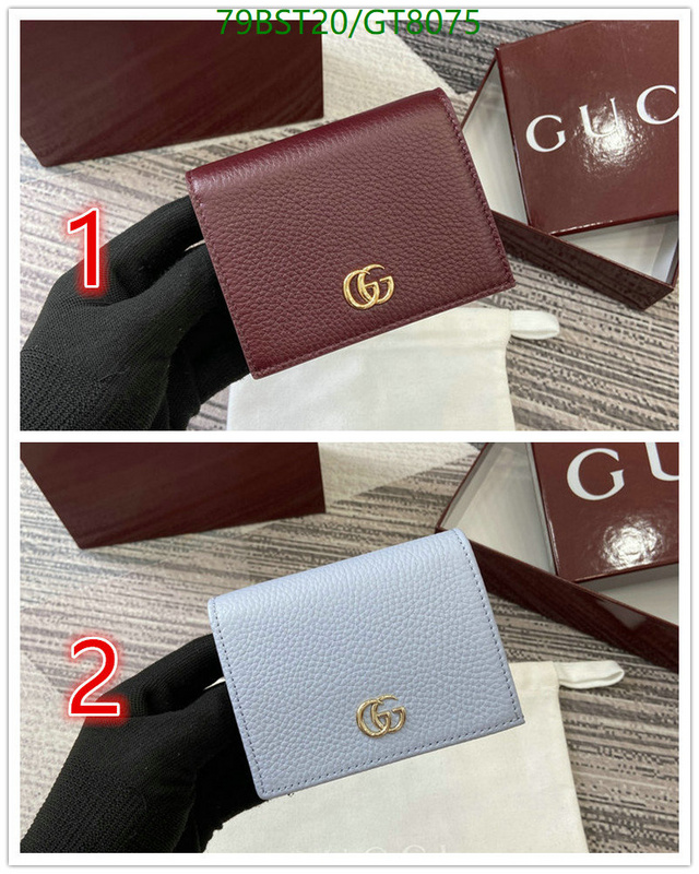 Gucci Bag-(Mirror)-Wallet- Code: GT8075 $: 79USD