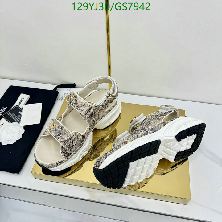 Women Shoes-Chanel Code: GS7942 $: 129USD