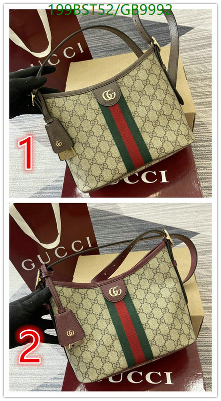 Gucci Bag-(Mirror)-Handbag- Code: GB9992 $: 199USD