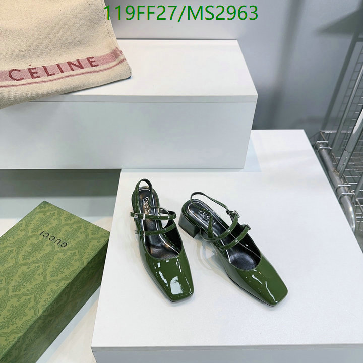 Women Shoes-Gucci Code: MS2963 $: 119USD