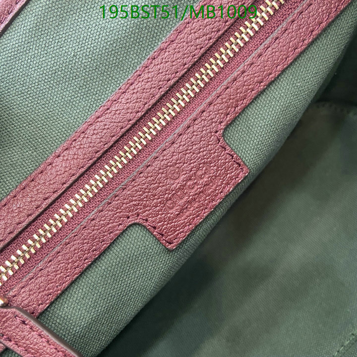 Gucci Bag-(Mirror)-Handbag- Code: MB1009 $: 195USD