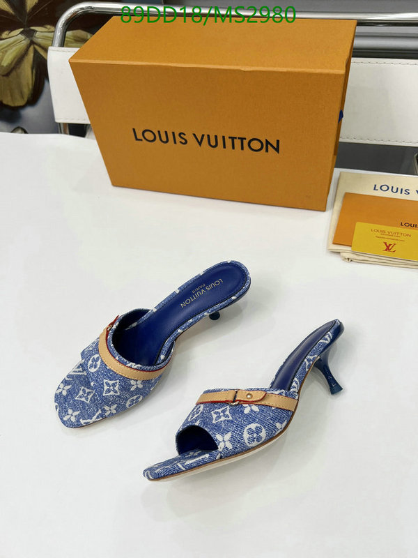 Women Shoes-LV Code: MS2980 $: 89USD