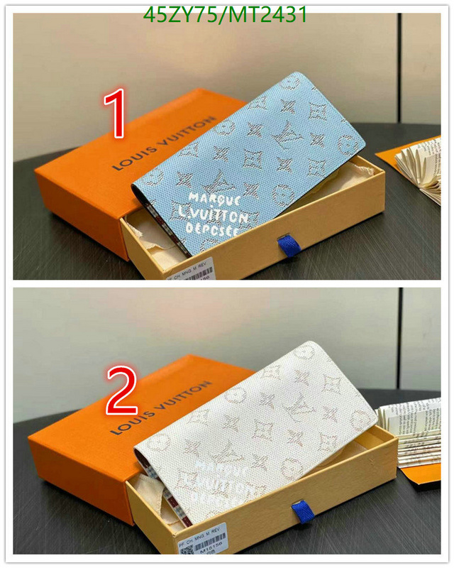 LV Bag-(4A)-Wallet- Code: MT2431 $: 45USD