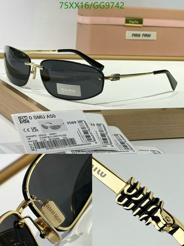 Glasses-MiuMiu Code: GG9742 $: 75USD