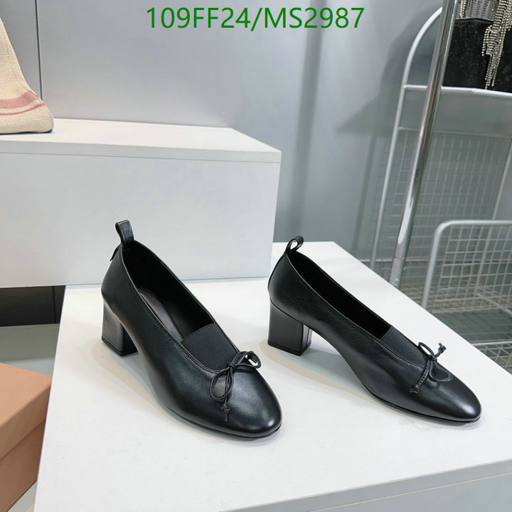 Women Shoes-Miu Miu Code: MS2987 $: 109USD