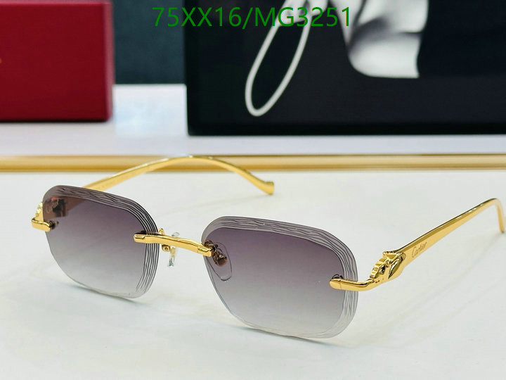 Glasses-Cartier Code: MG3251 $: 75USD