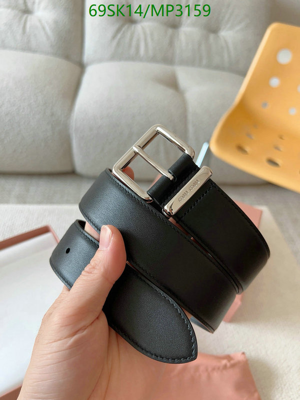 Belts-MIU MIU Code: MP3159 $: 69USD