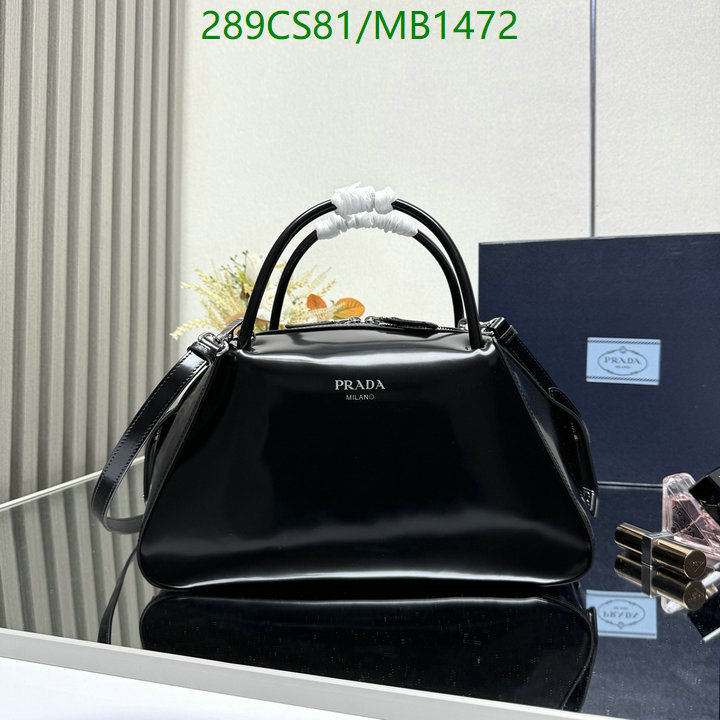 Prada Bag-(Mirror)-Handbag- Code: MB1472 $: 289USD